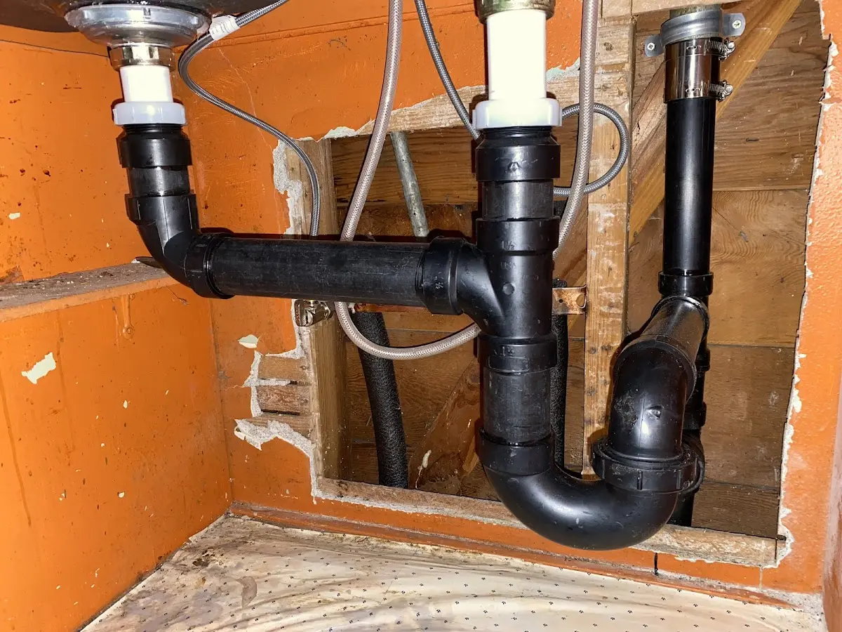 Professional Repiping Services equipment and tools on the job in Aiken